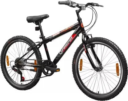 FIREFOX BIKES Ironman 6S 24 T BMX Cycle (6 Gear, Black) (OPEN BOX) FIREFOX BIKES Ironman 6S 24 T BMX Cycle (6 Gear, Black) (OPEN BOX)